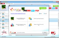 FoxPDF JPEG2000 to PDF Converter screenshot